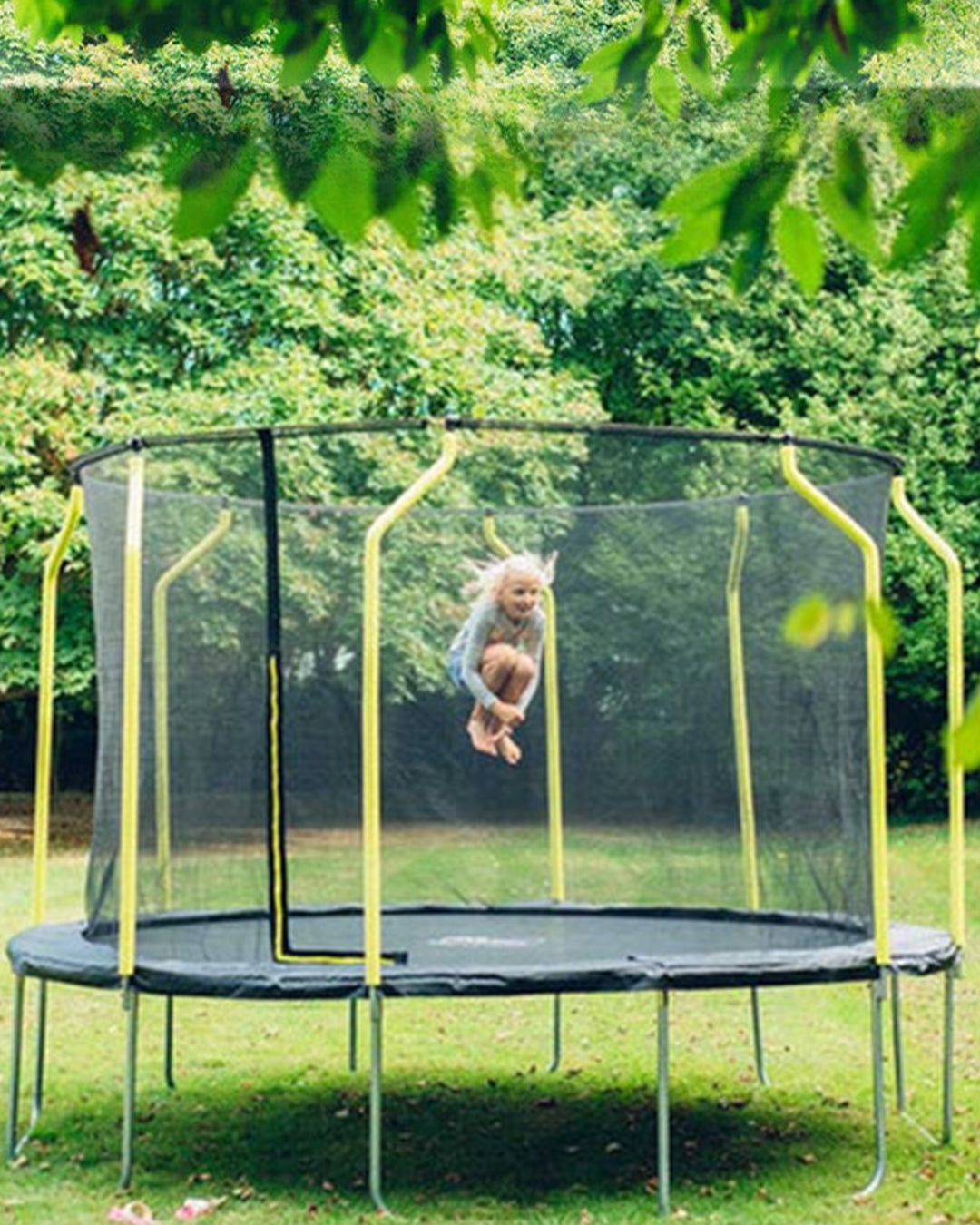 Plum 10ft Fun Springsafe Trampoline & Enclosure - Turquoise