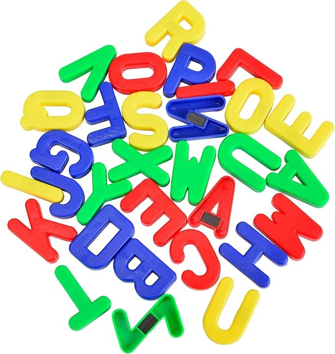 A&F Magnetic Capital Letters Art