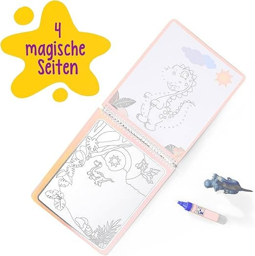 A&F Water Pen Dino Coloring Book