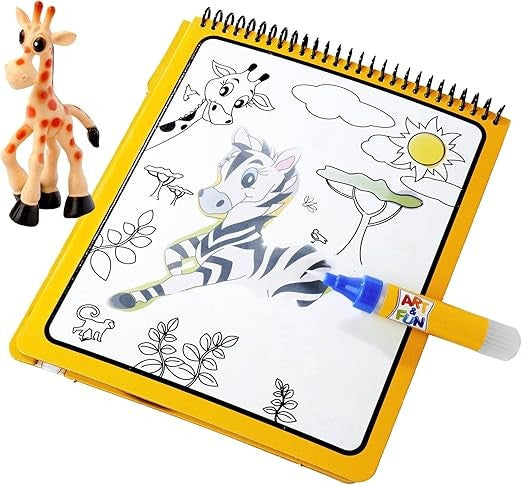 A&F Water Pen Safari Coloring Book