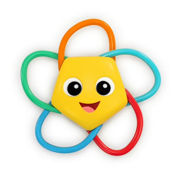 Baby Einstein Ocean explorers soothing star teether & rattle toy ahlanfu.com