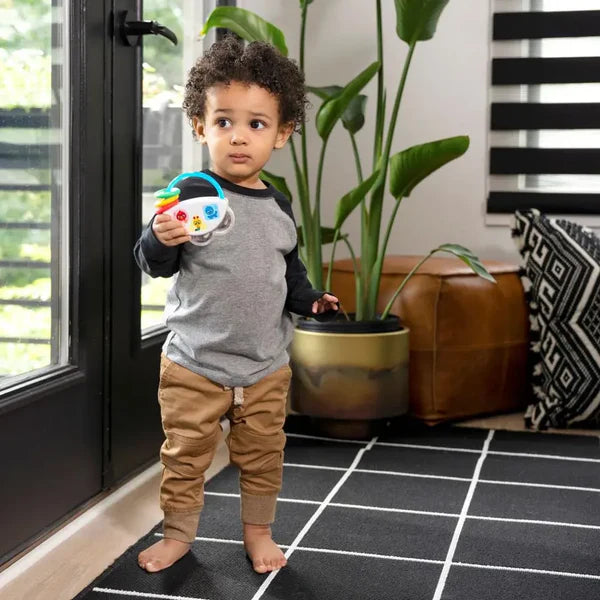 Baby Einstein-Tiny Tambourine Musical Toy & Rattle ahlanfun.com