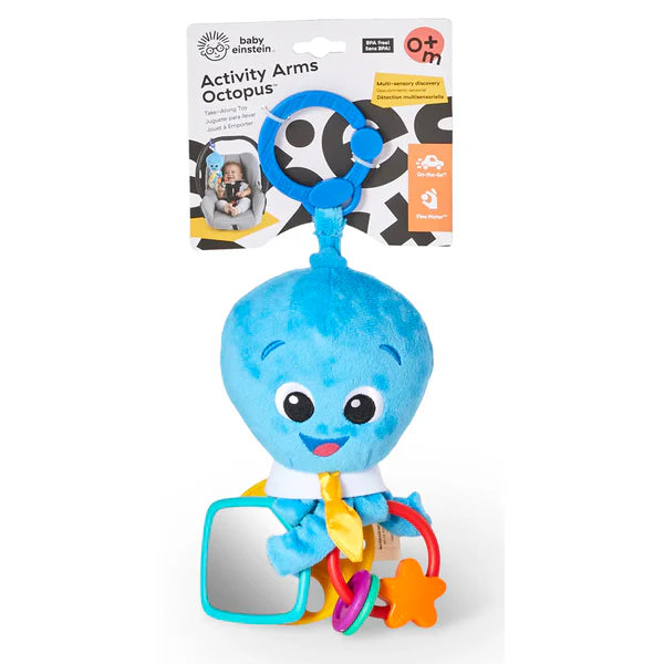 Baby Einstein Activity Arms Octopus Take-Along Toy