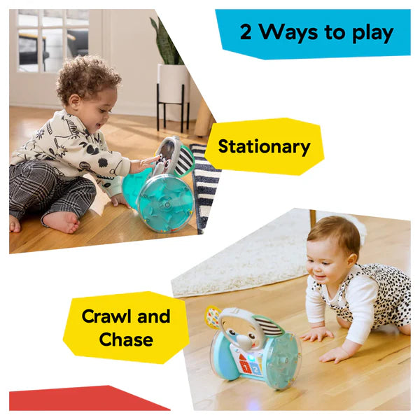 Baby Einstein Chase & Tap Earl Interactive Crawling Toy
