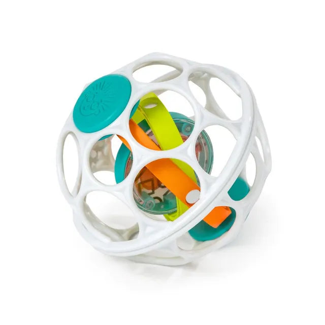 Baby Einstein Grip & Spin Oball Rattle Toy ahlanfun.com
