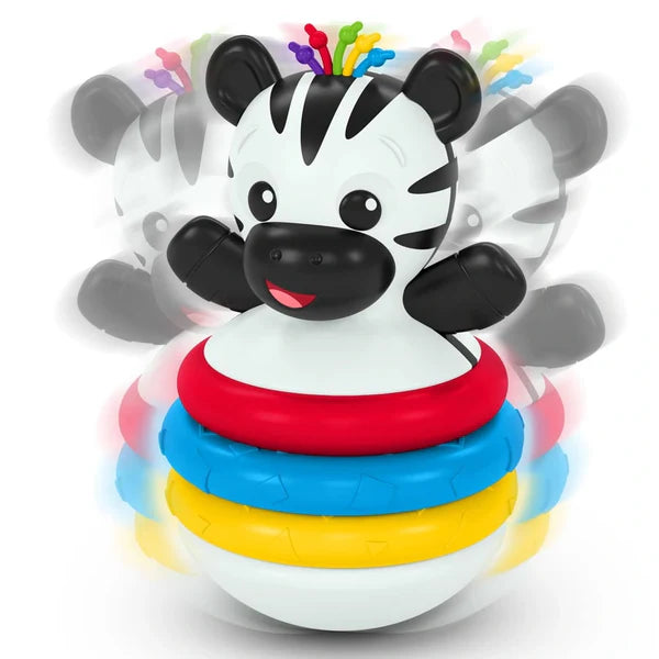 Baby Einstein Stack & Wobble Zen Teether Toy ahlanfun.com