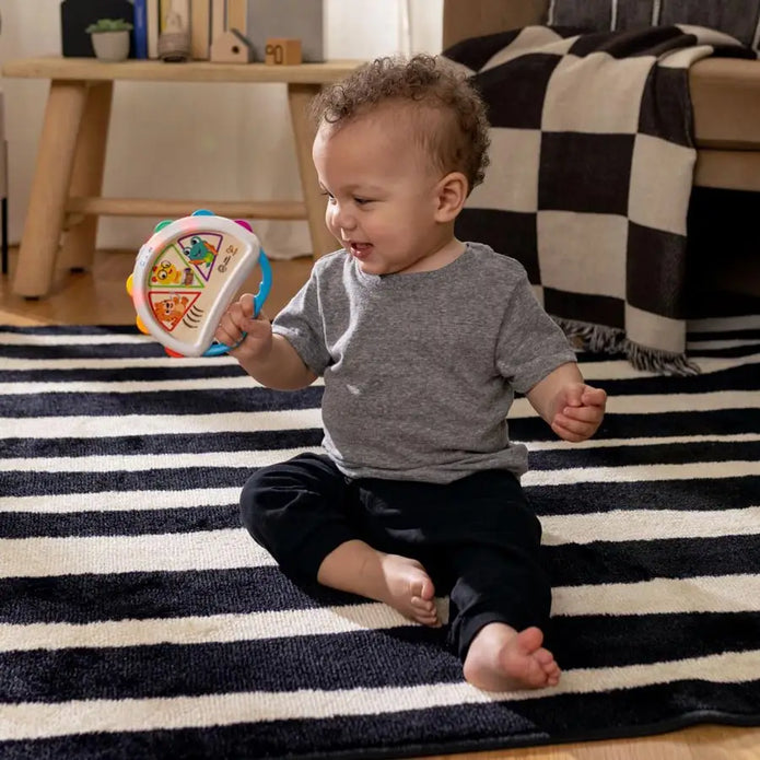 Baby Einstein Tap & Shake Magic Touch Tambourine ( Hape) ahlanfun.com