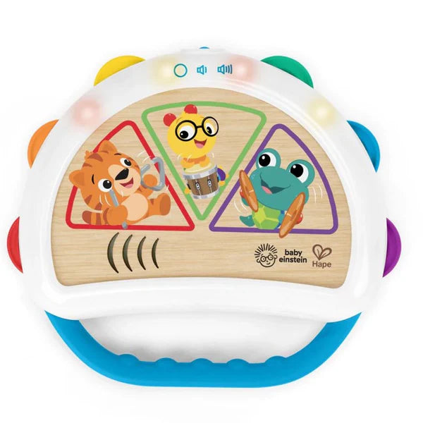 Baby Einstein Tap & Shake Magic Touch Tambourine ( Hape) ahlanfun.com