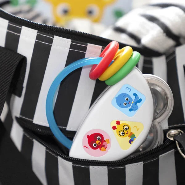Baby Einstein-Tiny Tambourine Musical Toy & Rattle ahlanfun.com