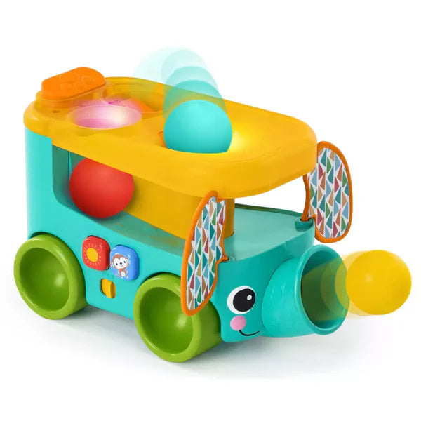 Bright Starts™ Pop & Roll Safari Bus™ Ball Play Toy"