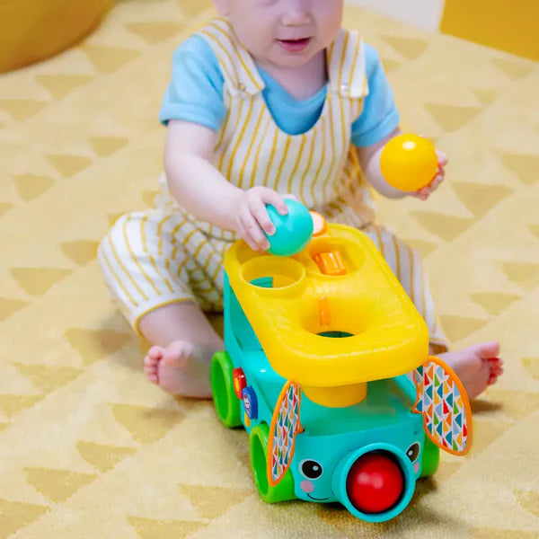 Bright Starts™ Pop & Roll Safari Bus™ Ball Play Toy