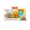 Bright StartsTake Along Carrier Toy Bar Tiger