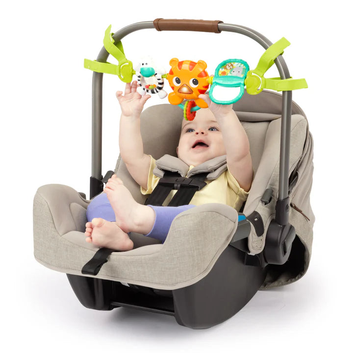 Bright StartsTake Along Carrier Toy Bar Tiger
