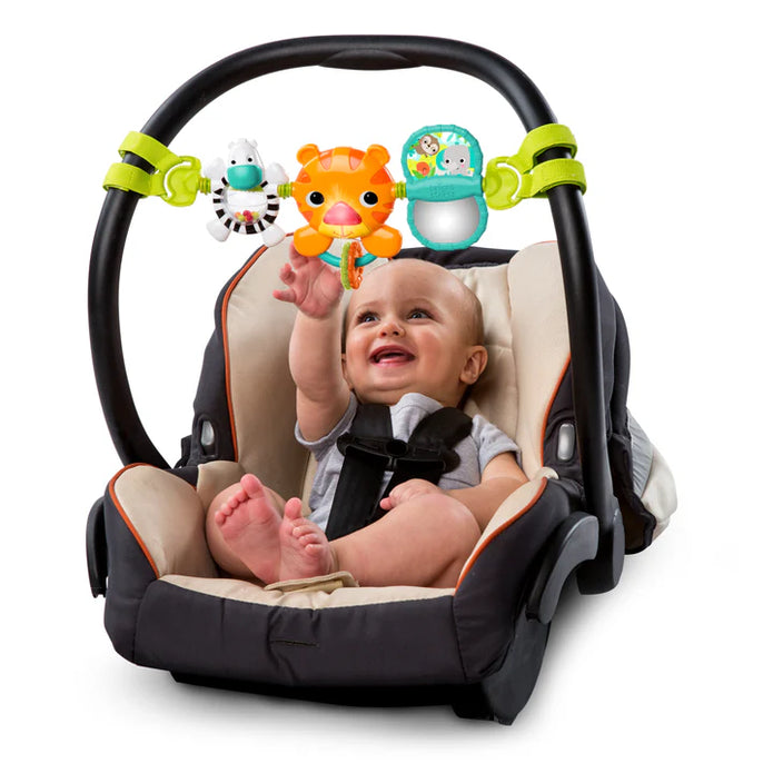 Bright StartsTake Along Carrier Toy Bar Tiger
