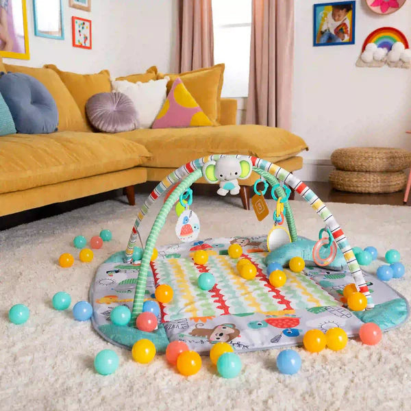 Bright Starts 5-In-1 Your Way Ball Play™ Activity Gym & Ball Pit - Totally Tropical