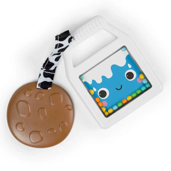 Bright Starts Cookies & Teethe 2-in-1 Rattle and Teether Toy