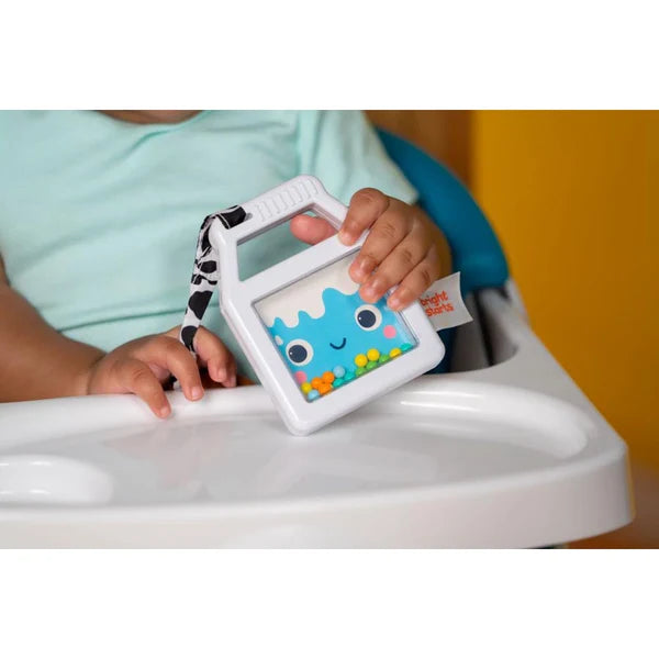Bright Starts Cookies & Teethe 2-in-1 Rattle and Teether Toy
