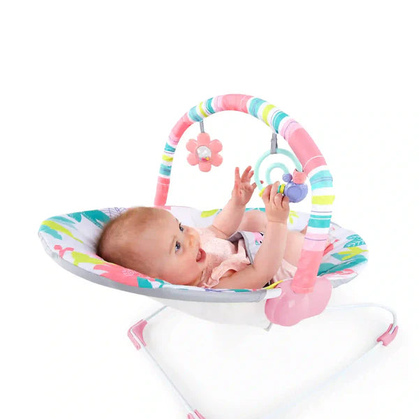 Bright Starts Flamingo Vibes™ Vibrating Bouncer