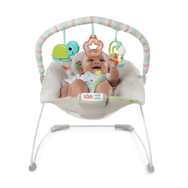 Bright Starts Happy Safari Bouncer ahlanfun.com