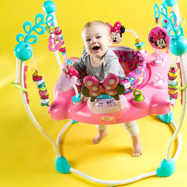 Bright Starts Minnie Mouse Peekaboo Activity Jumper