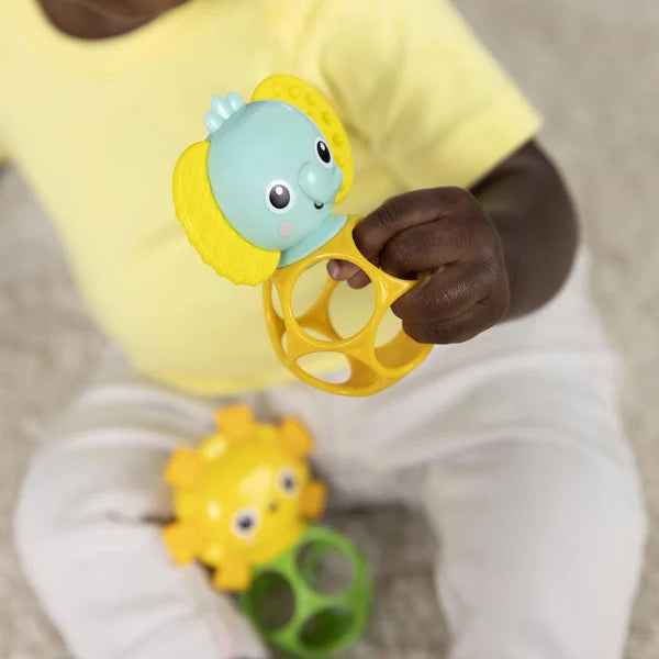 Bright Starts Oball 2pk Soothing Pals Peg Toy