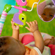 Bright Starts Pink Paradise Vibrating Bouncer
