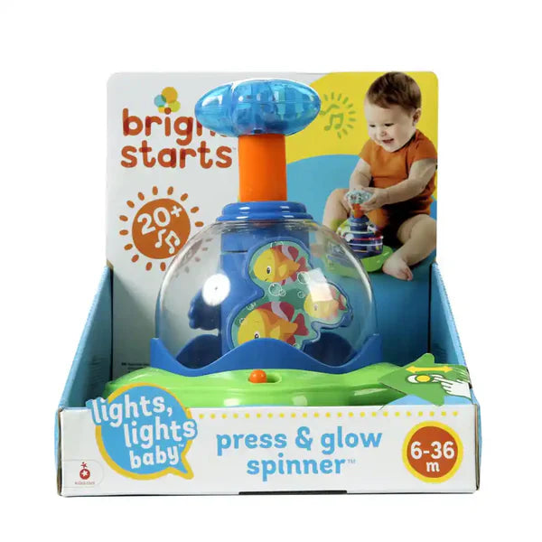 Bright Starts Press & Glow Spinner ahlanfun.cm