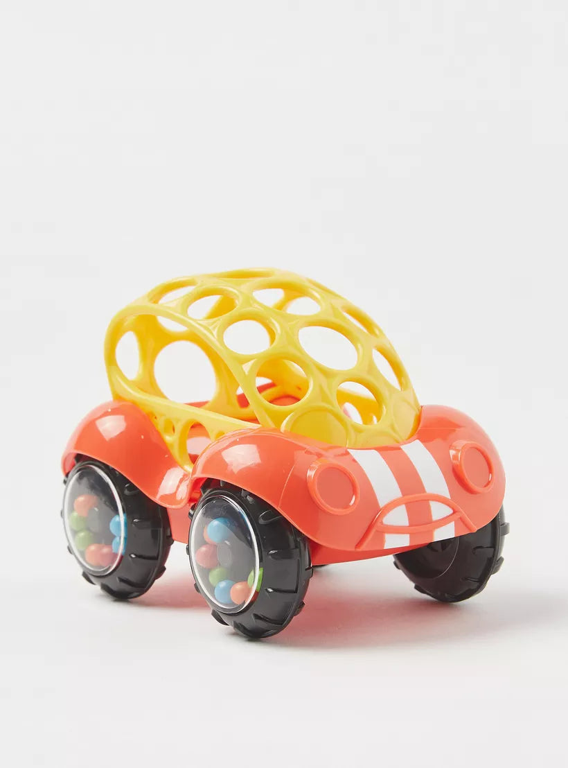 Bright Starts Rattle & Roll Buggie™ Toy - Red