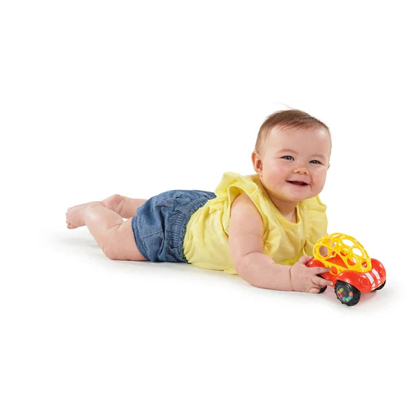 Bright Starts Rattle & Roll Buggie™ Toy - Red