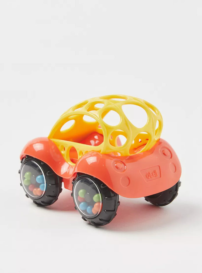 Bright Starts Rattle & Roll Buggie™ Toy - Red