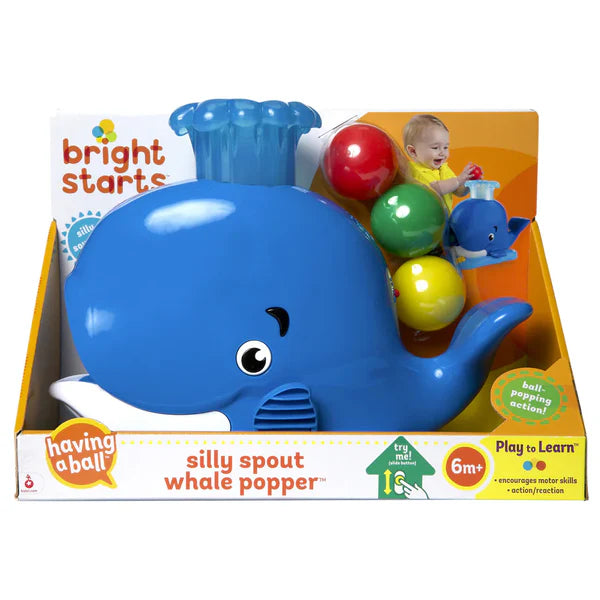 Bright Starts™Silly Spout Whale Popper™