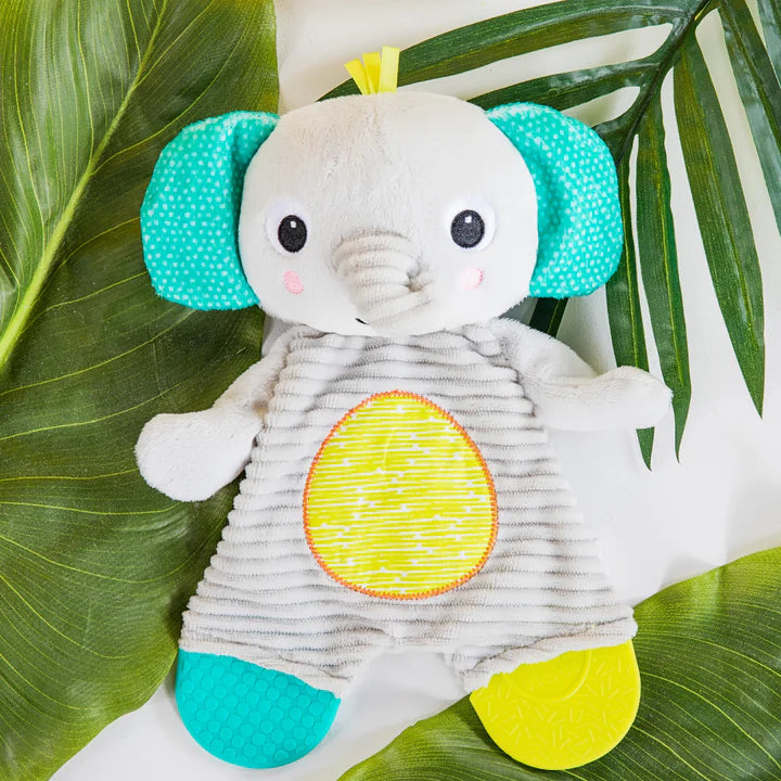 Bright Starts Snuggle & Teethe Plush Peg: Elephant