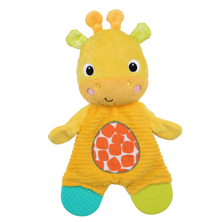 Bright Starts Snuggle & Teethe Plush Teether - Giraffe