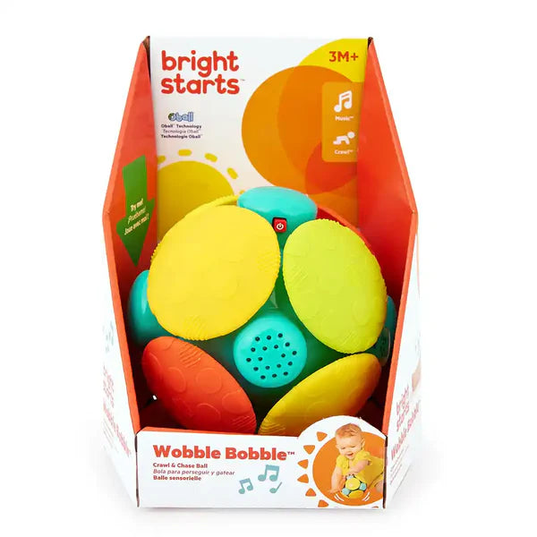 Bright Starts Wobble Bobble™ Crawl & Chase Ball ahlanfun.com