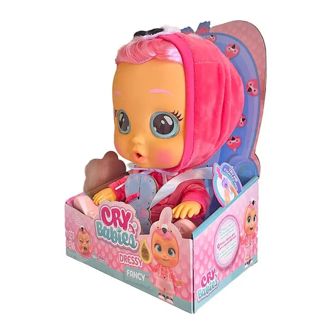 Imc Toys-Cry Babies Dressy Exclusive Fancy
