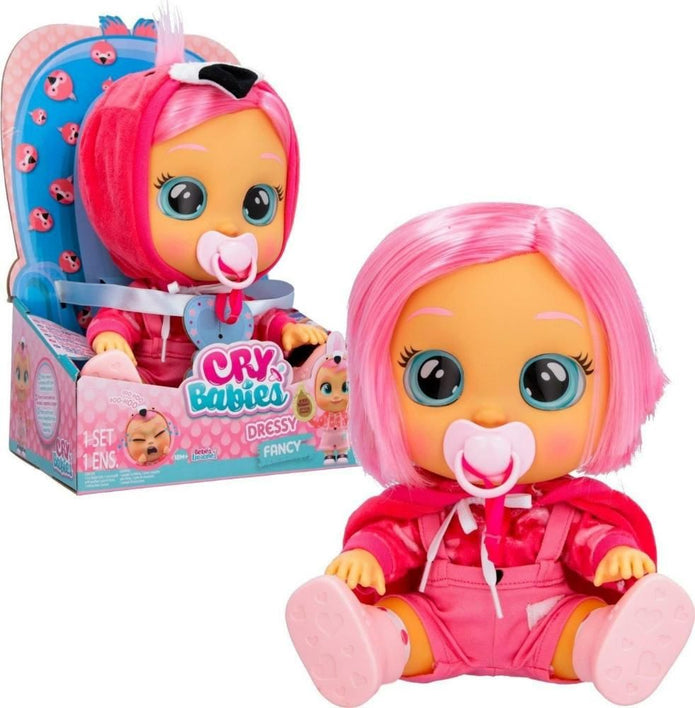 Imc Toys-Cry Babies Dressy Exclusive Fancy