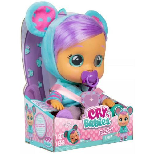 Imc Toys-Cry Babies Dressy Exclusive Lala