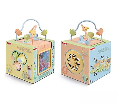 DOLU 2 IN 1 EDUCATIONAL CUBE & PUZZLE