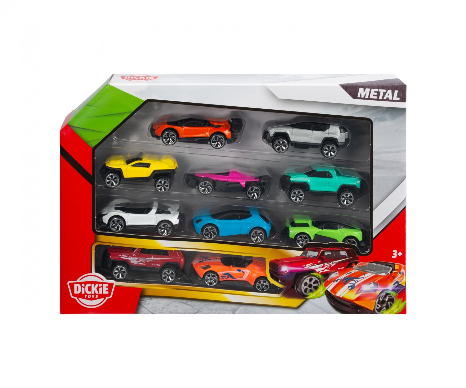 Dickie-Die-cast Vehicles 10 Pack