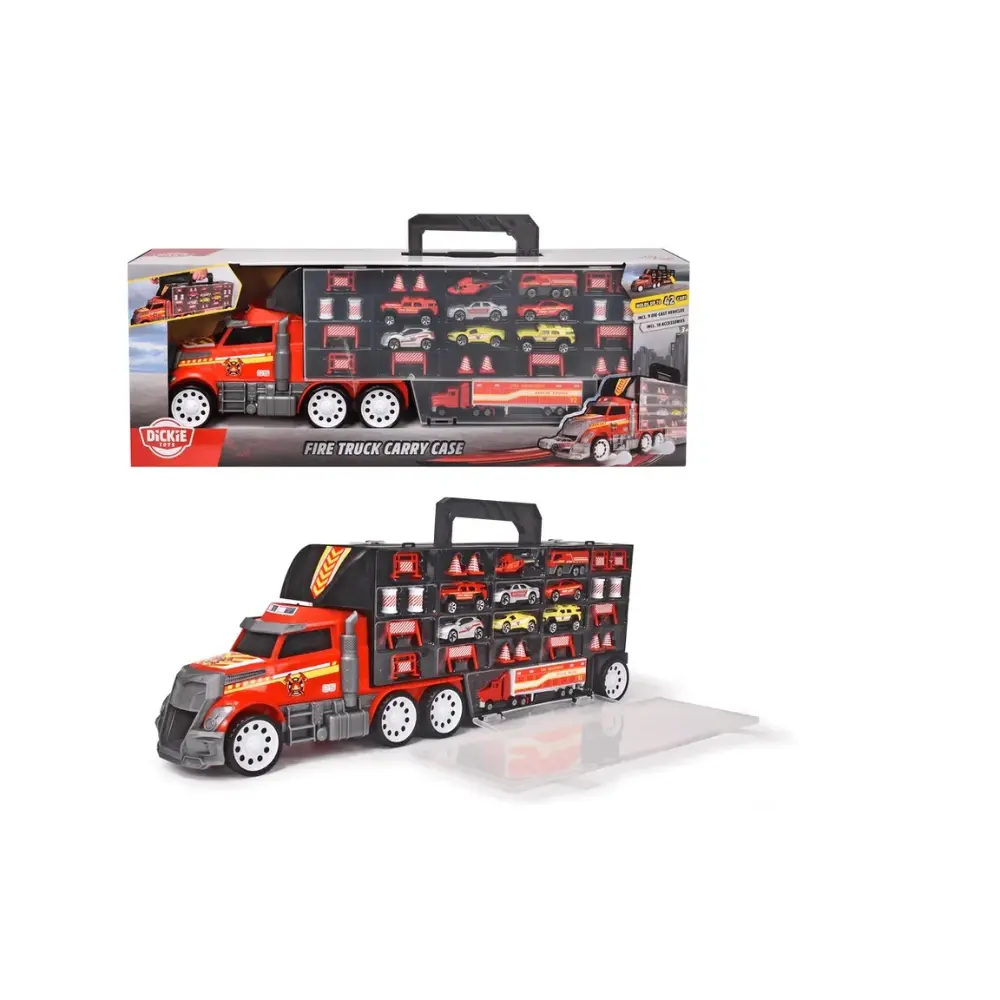 Dickie-Fire Truck Carry Case