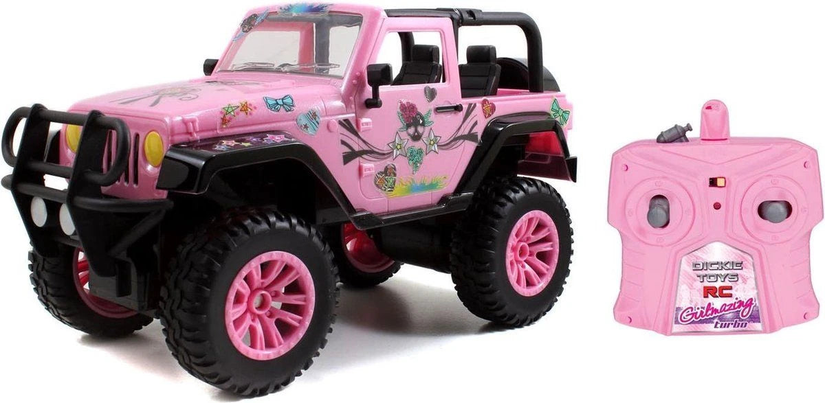 Dickie-RC Girlmazing Jeep Wrangler