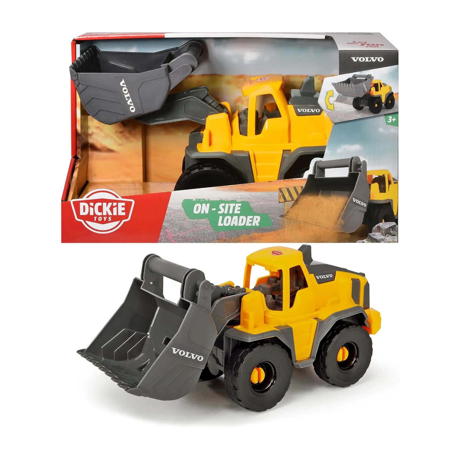 Dickie-Volvo On-site Loader
