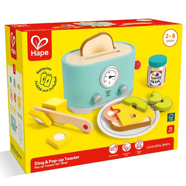 Hape-Ding & Pop-up Toaster
