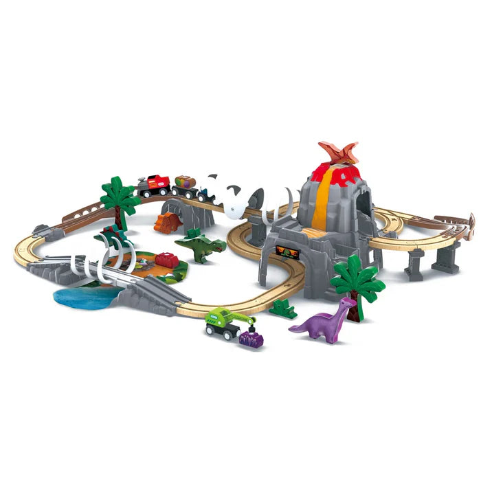 Hape Dino Railway Adventure Set