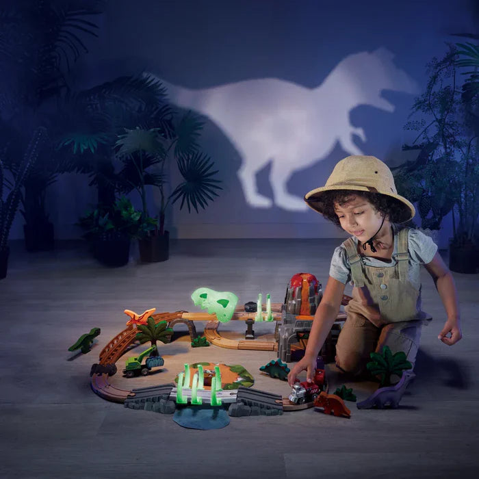 Hape Dino Railway Adventure Set