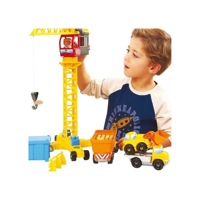 Ecoiffier Abrick Building Site + Crane