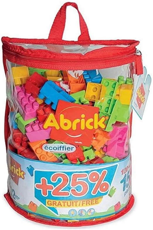 Ecoiffier Abrick PROMO 150pc Half moon bag