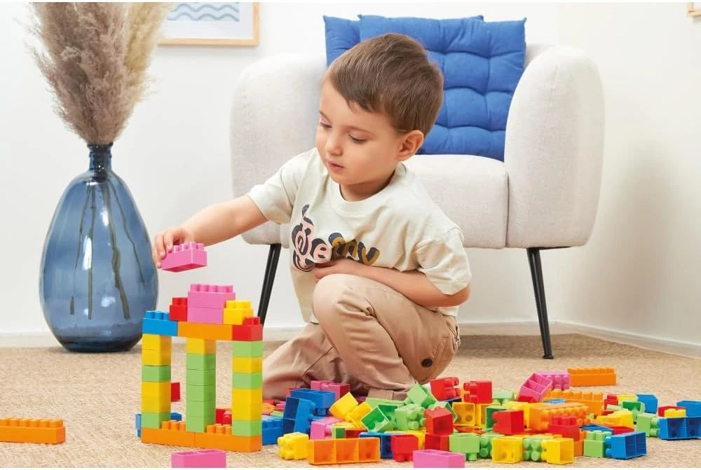 Ecoiffier Abrick PROMO 150pc Half moon bag