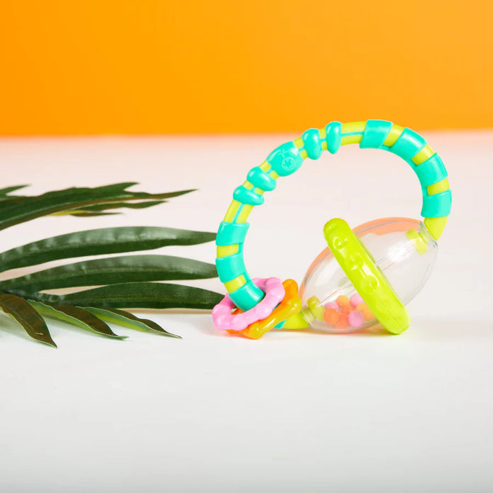 Bright Starts Grab & Spin™ Rattle And Teether Toy