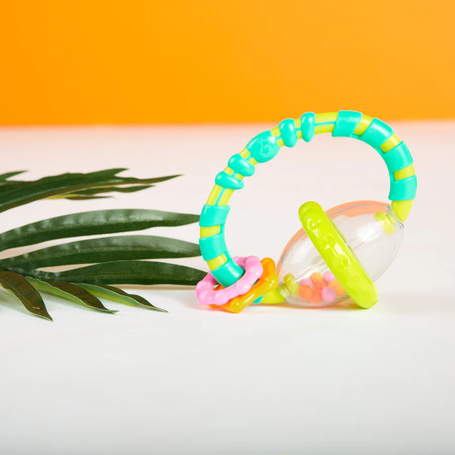 Bright Starts Grab & Spin™ Rattle And Teether Toy